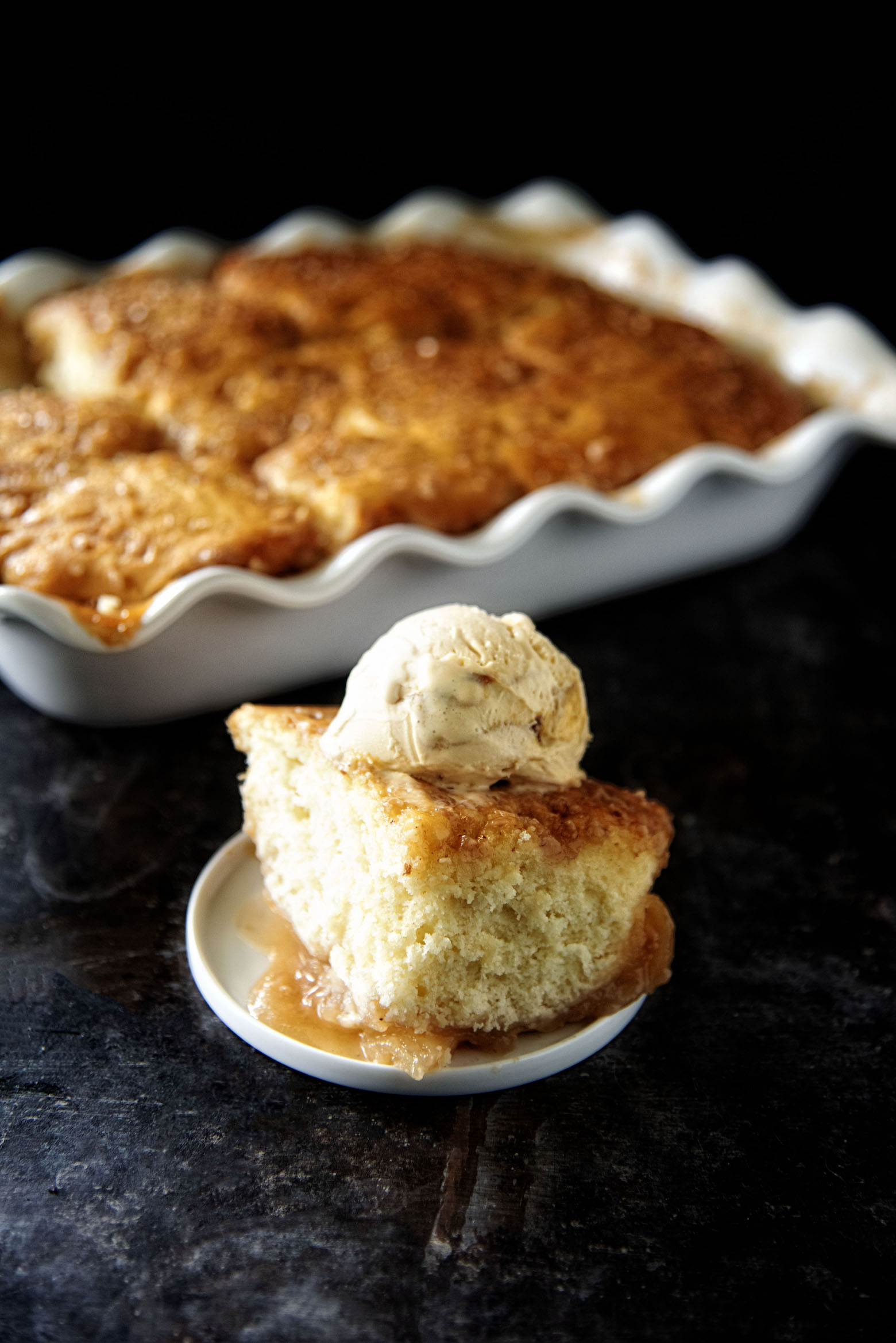 Toffee Apple Pie Cake 