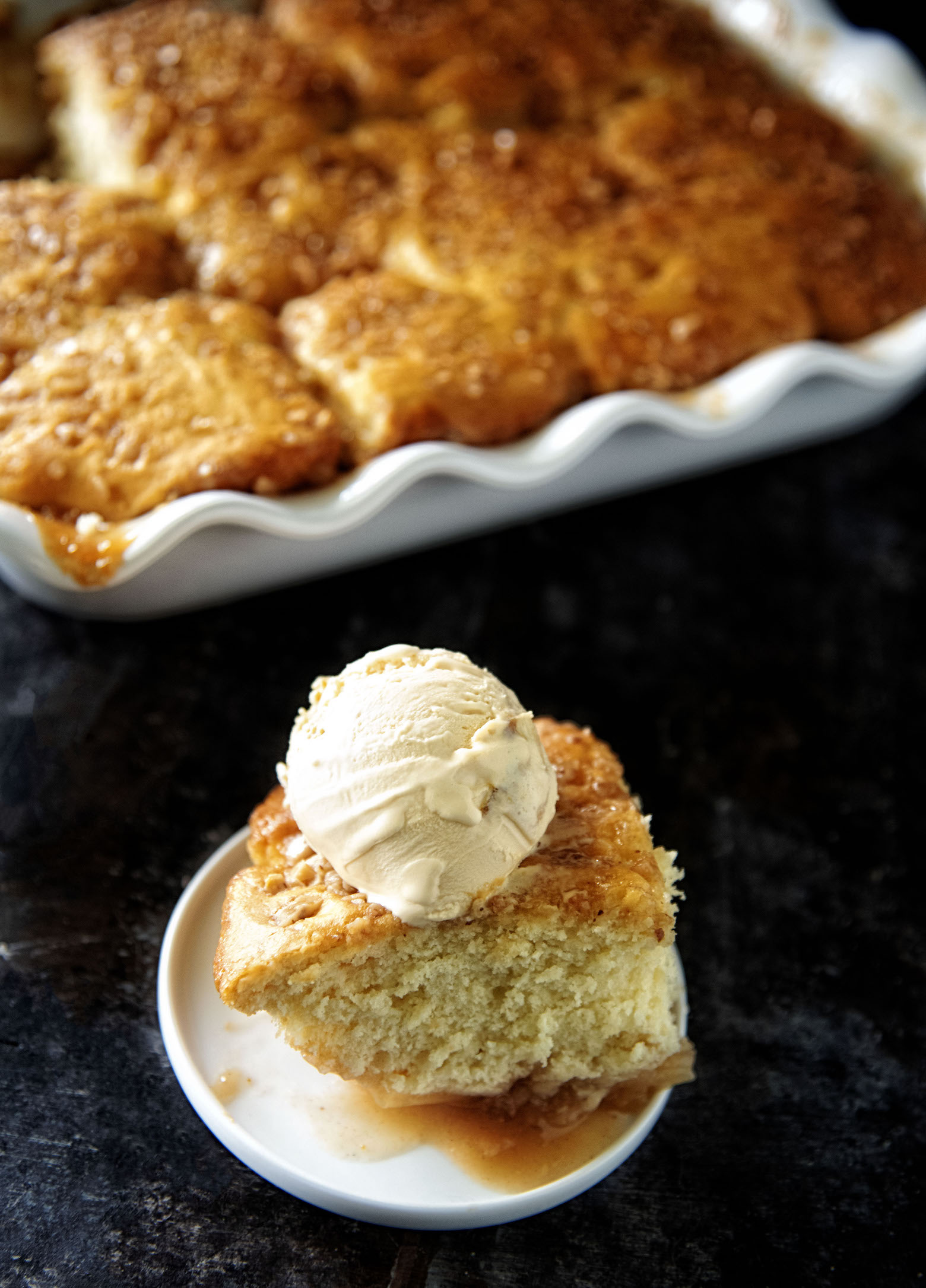 Toffee Apple Pie Cake
