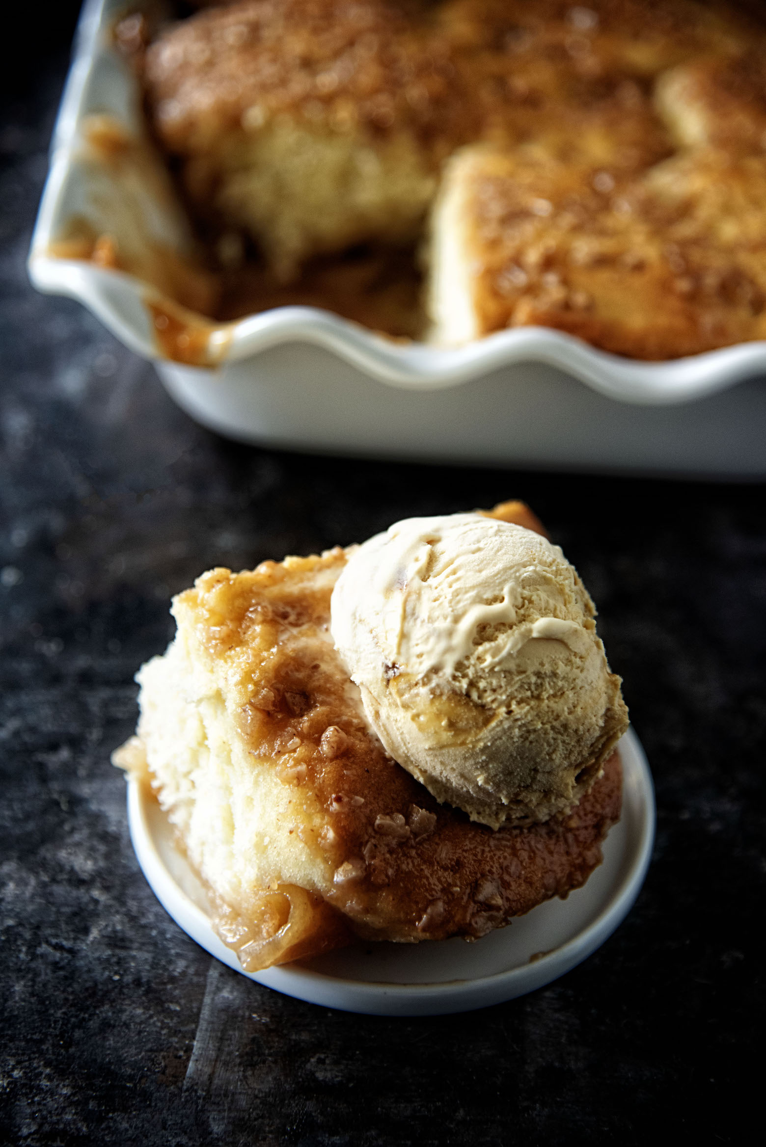 Toffee Apple Pie Cake 