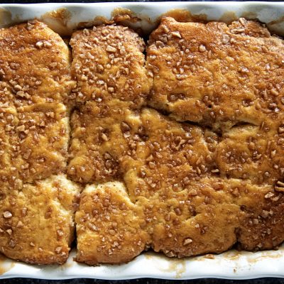 Toffee Apple Pie Cake