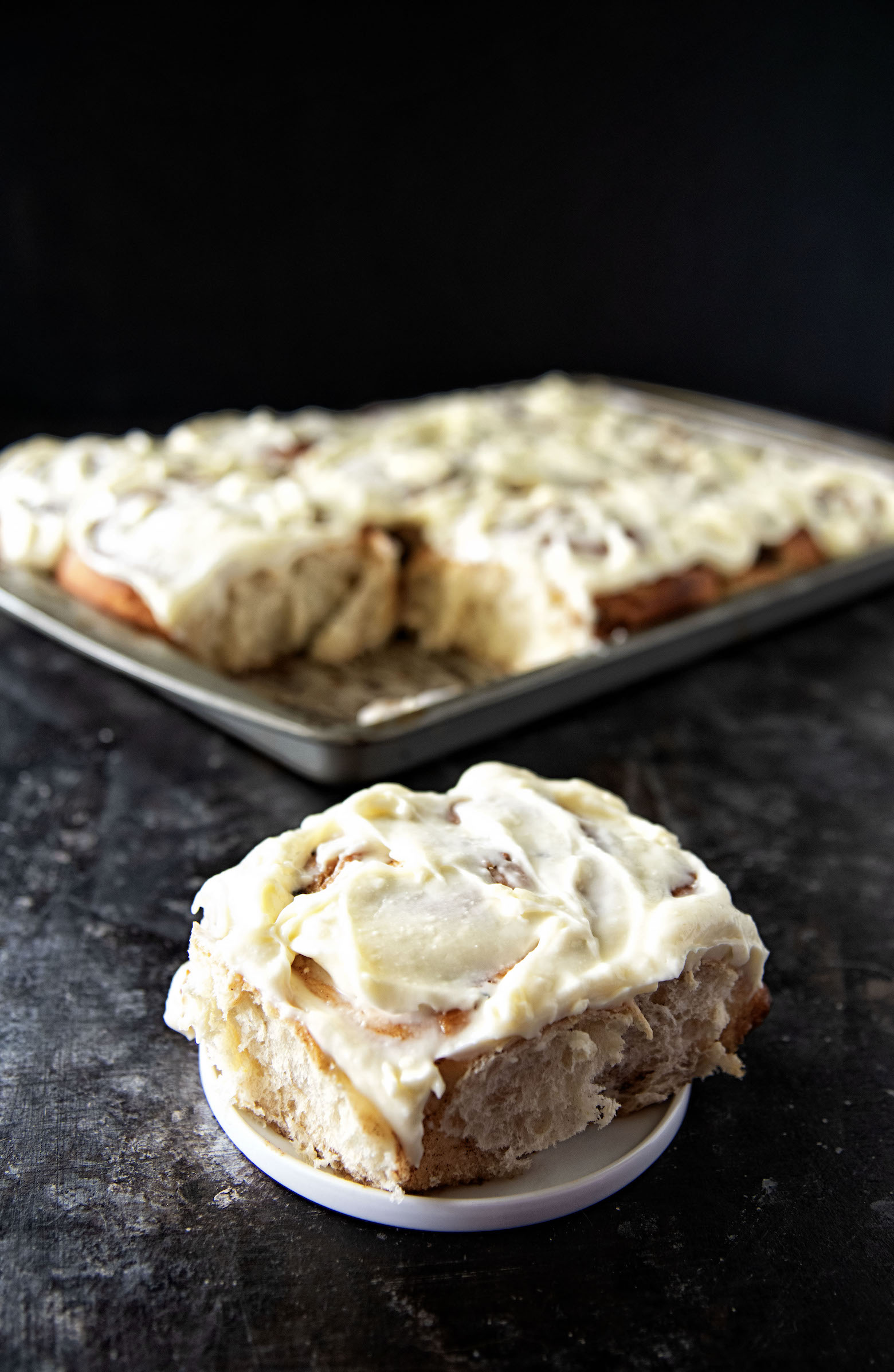 Zucchini Lemon Pistachio Cinnamon Rolls