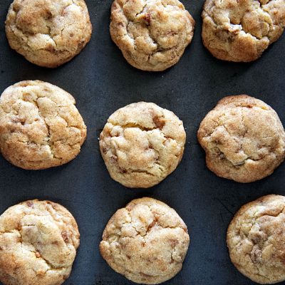 Apple Praline Snickerdoodles