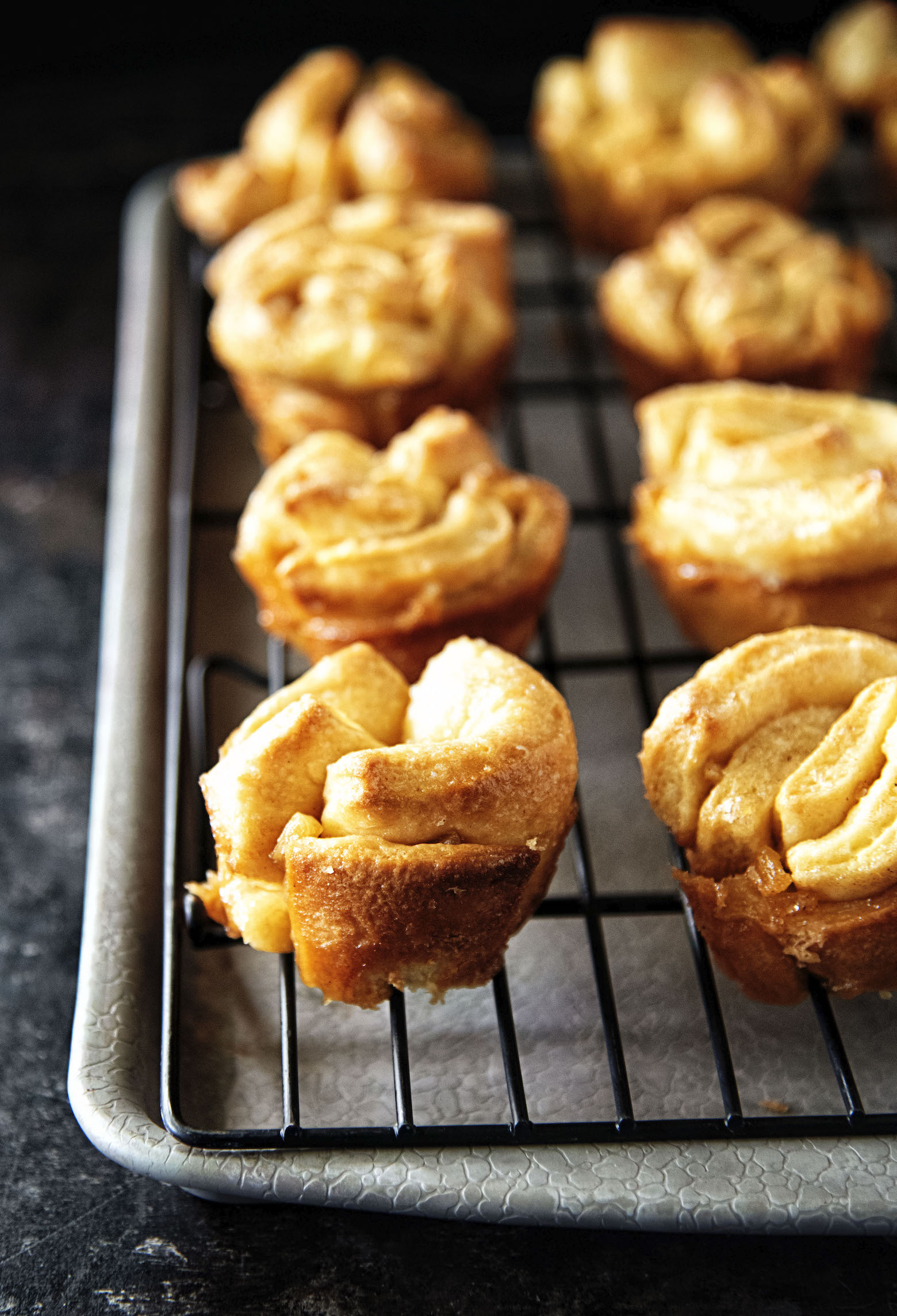 Cinnamon Sugar Apple Babka Buns