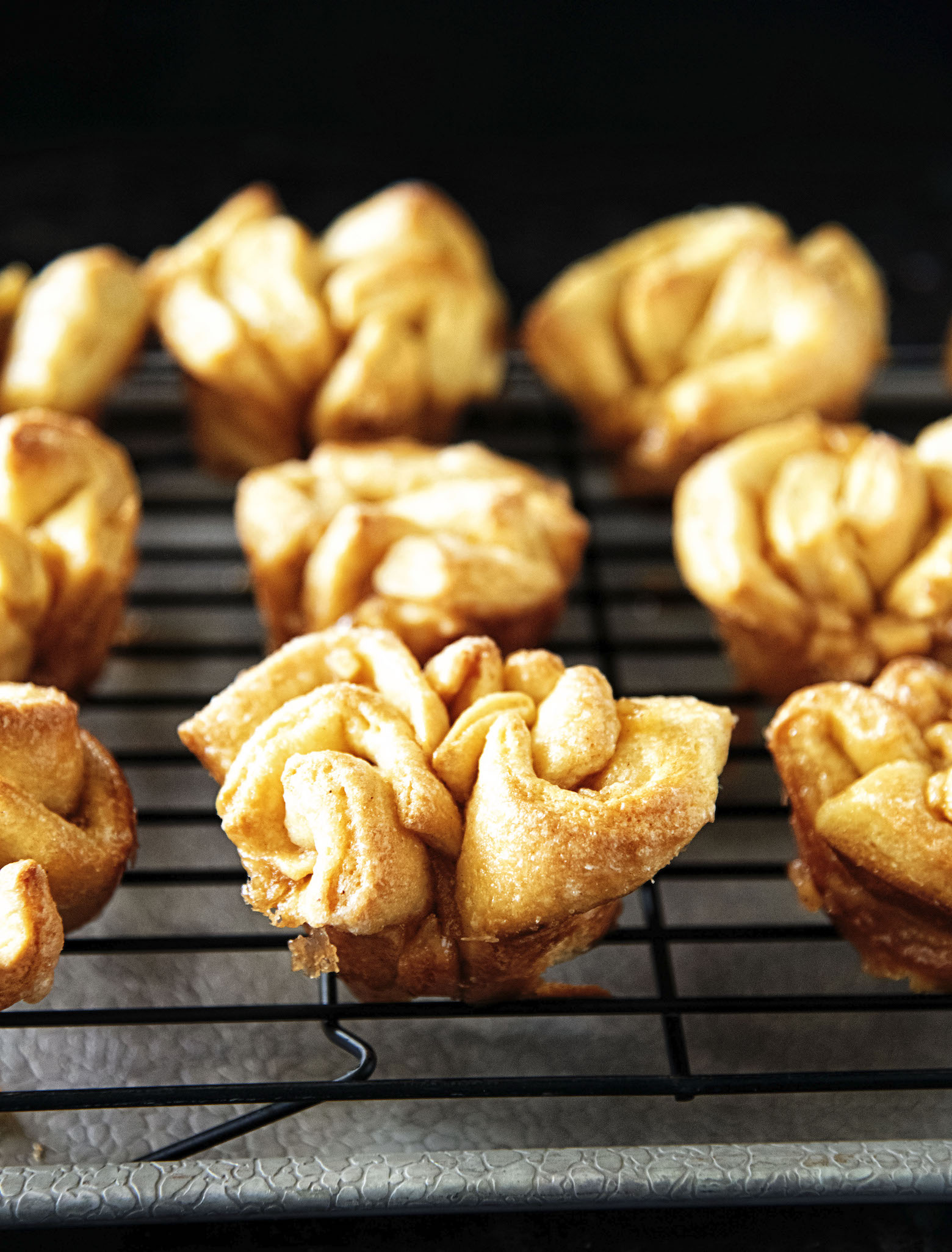 Cinnamon Sugar Apple Babka Buns