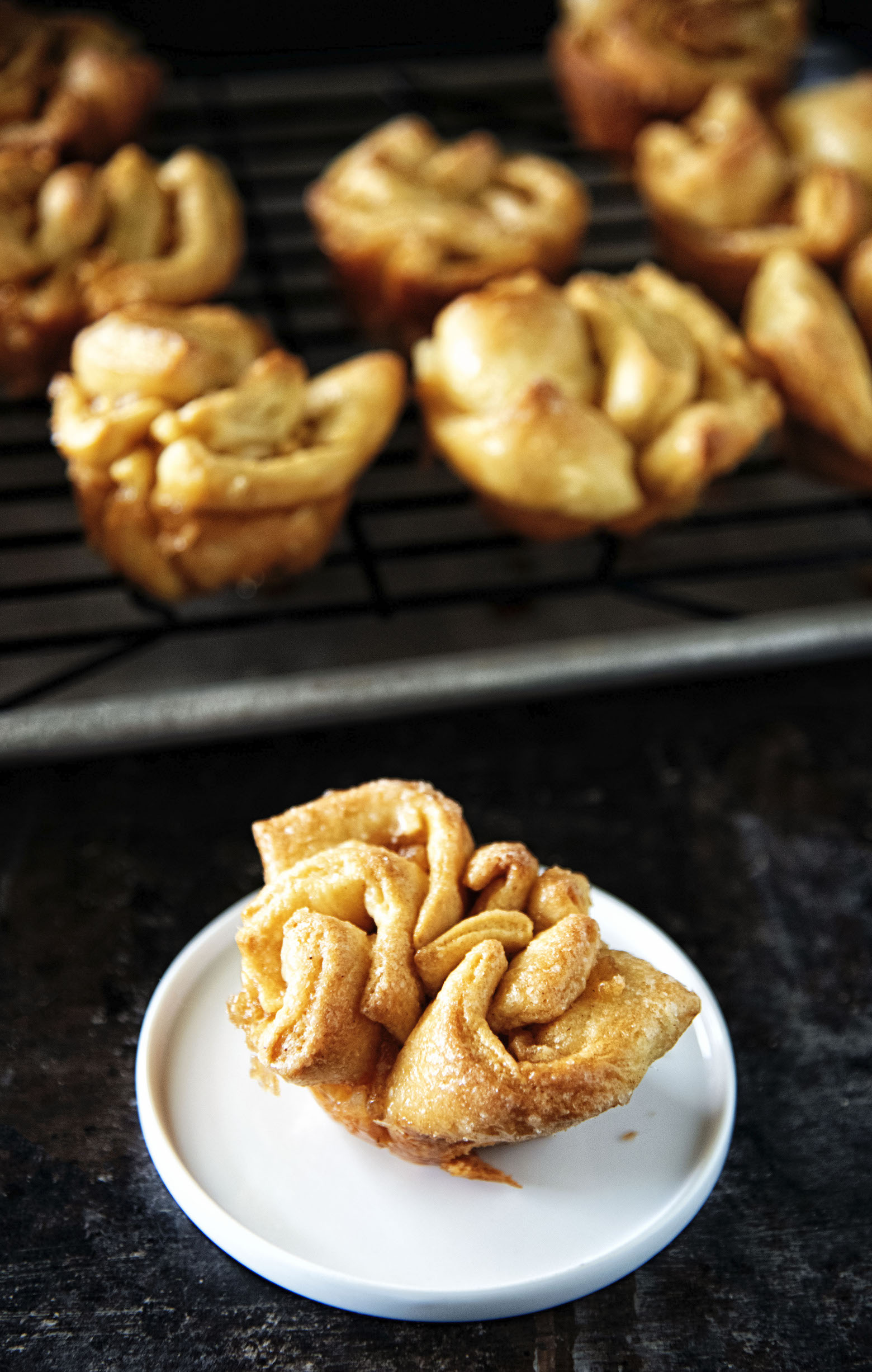 Cinnamon Sugar Apple Babka Buns