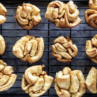 Cinnamon Sugar Apple Babka Buns