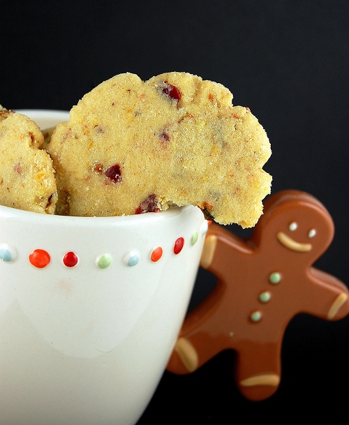 Cranberry Orange Pistachio Cookies