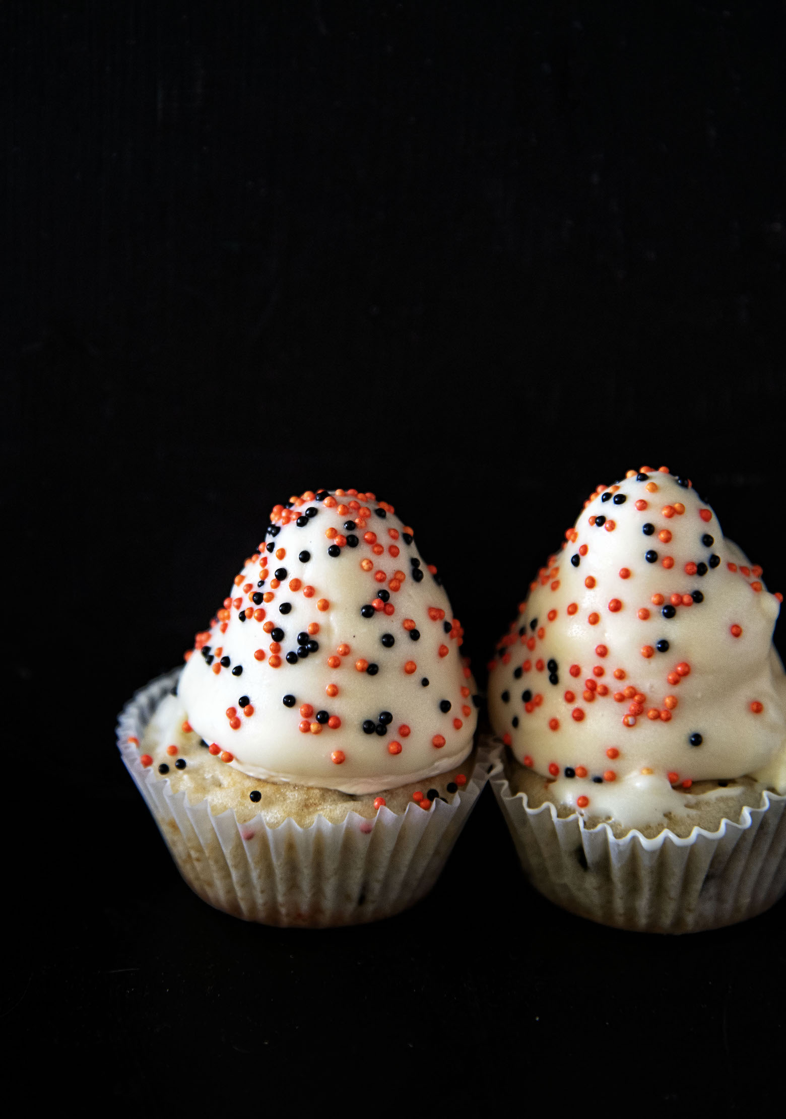 Ghost High Hat Cupcakes