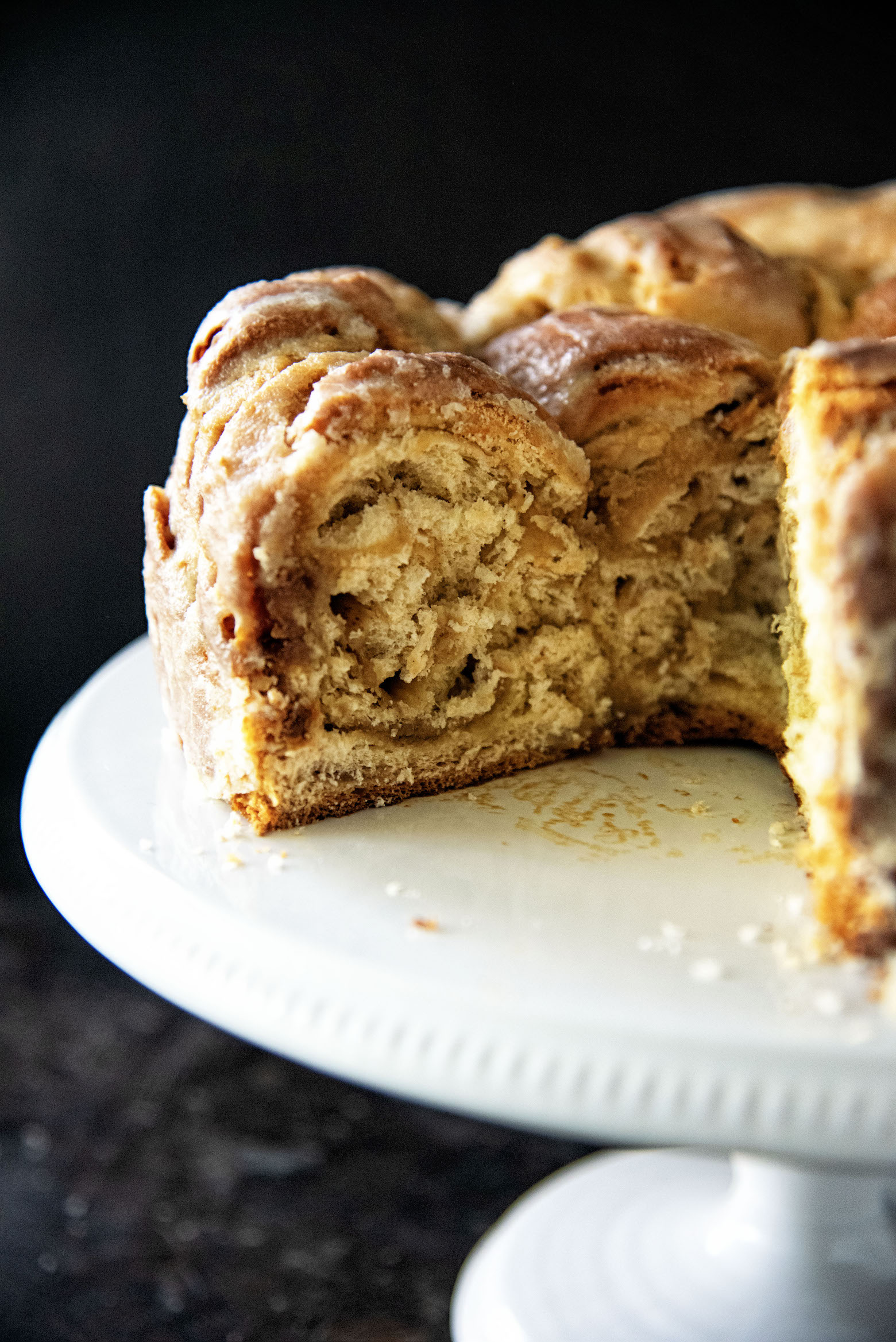 Hot Buttered Rum Spiral Loaf 