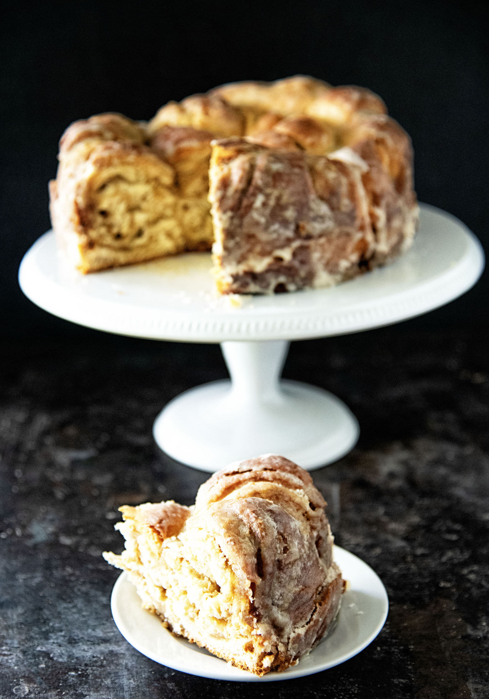 Hot Buttered Rum Spiral Loaf 