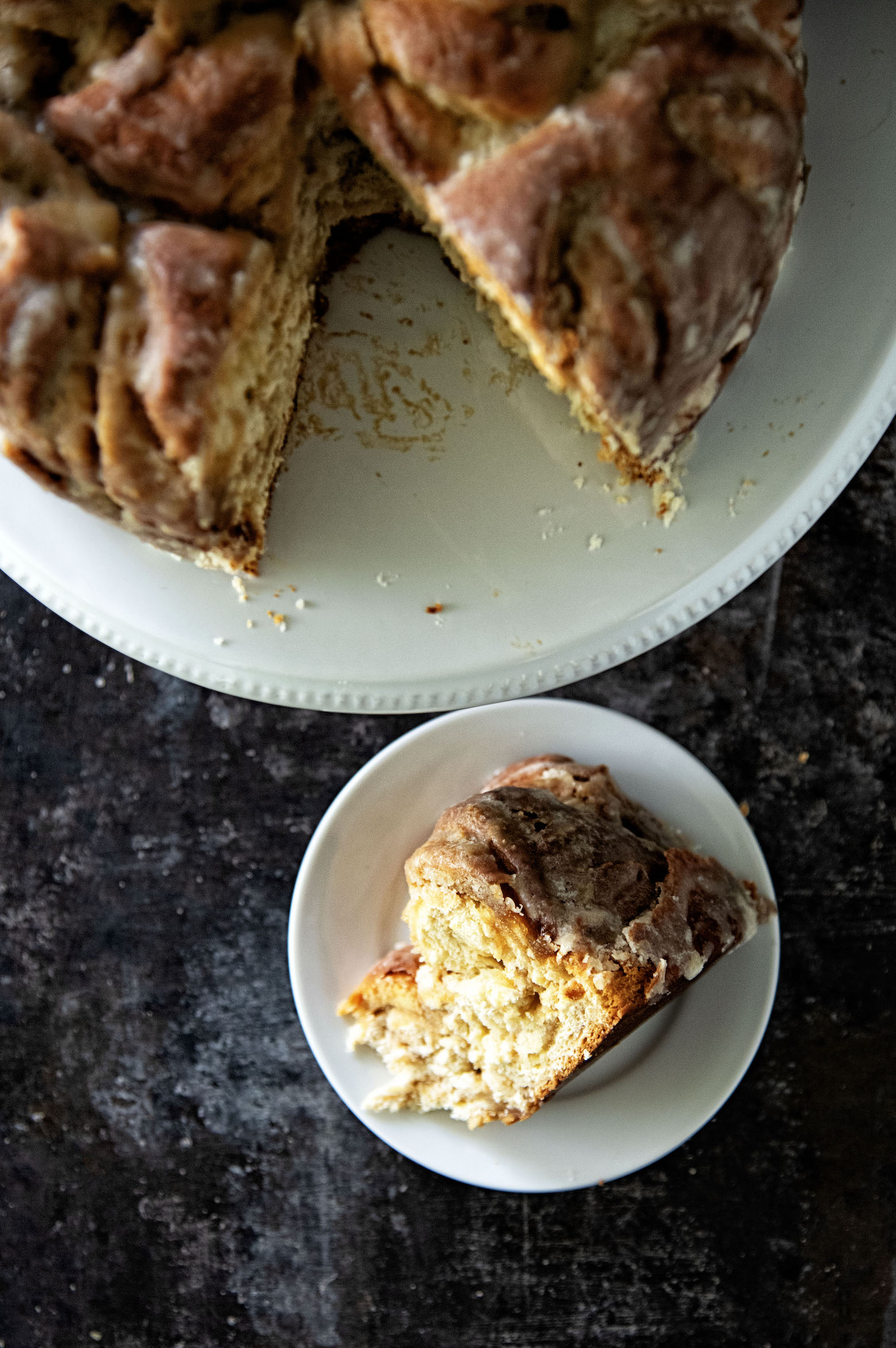 Hot Buttered Rum Spiral Loaf 