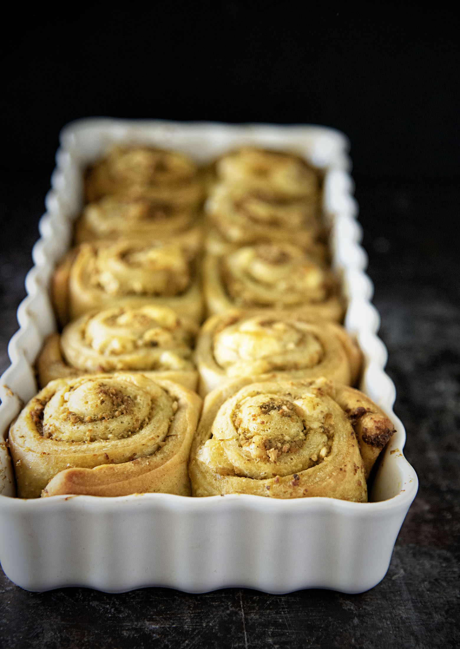 Pesto Cheese Pinwheel Rolls