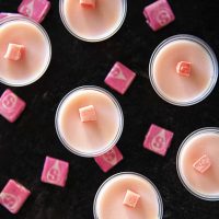 Pink Starburst Jell-O Shots