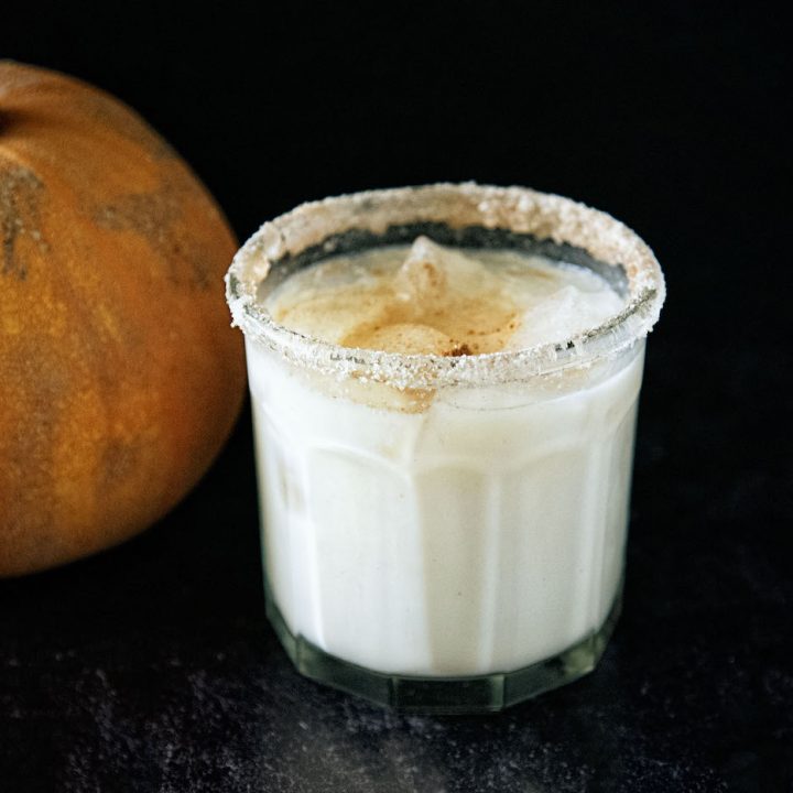 Pumpkin Spice Latte Milk Punch