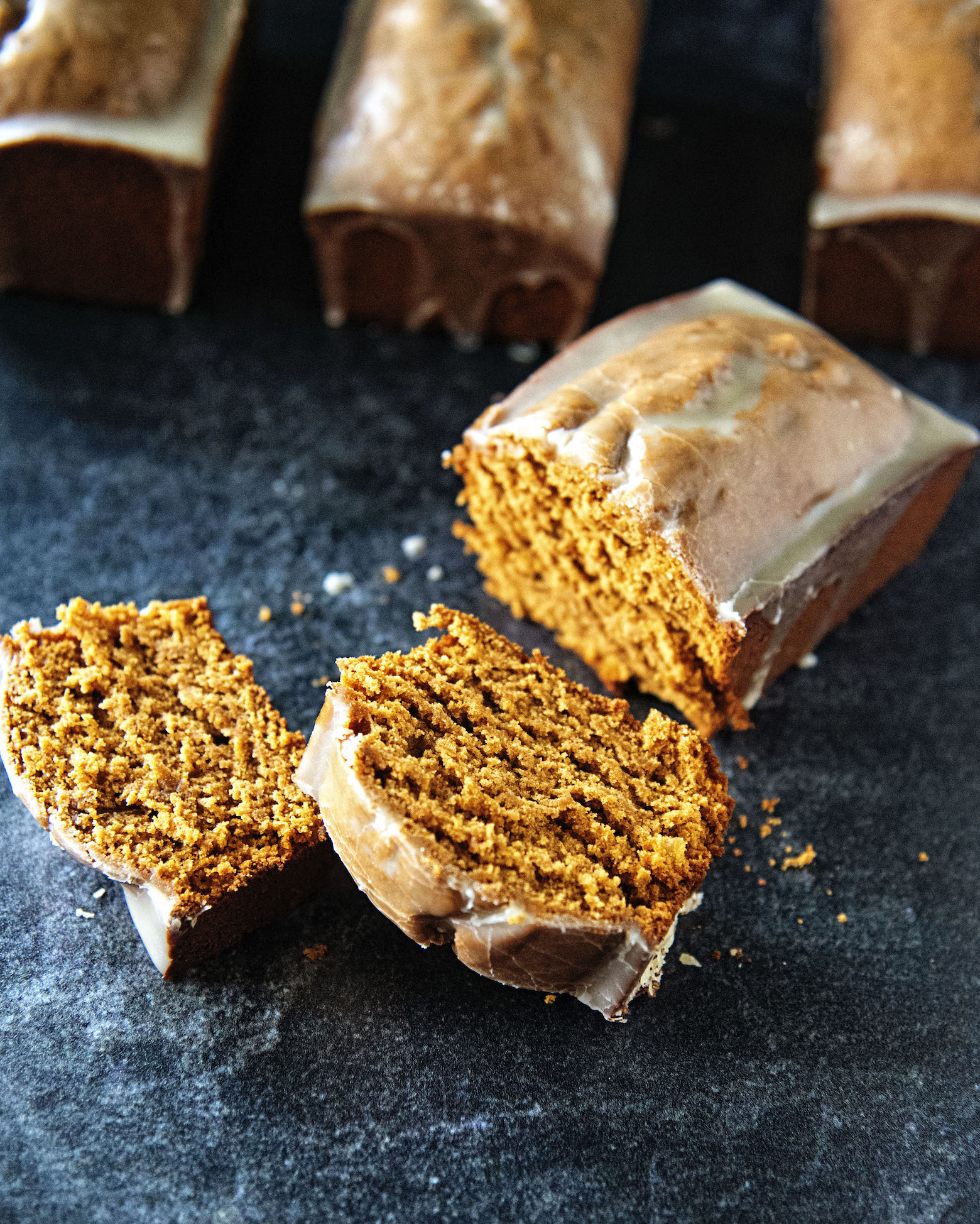 Bourbon Brown Butter Gingerbread Cake