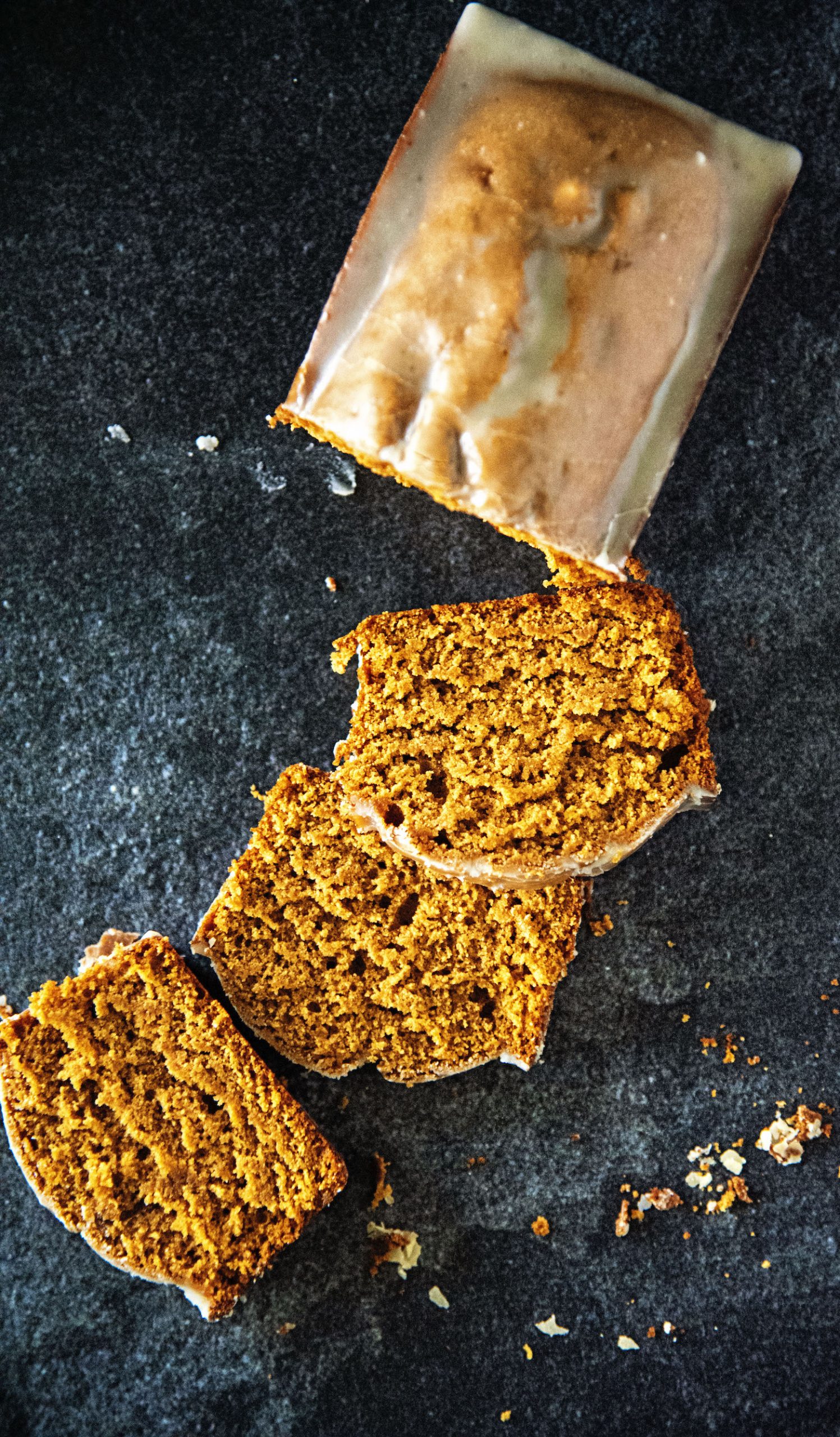 Bourbon Brown Butter Gingerbread Cake