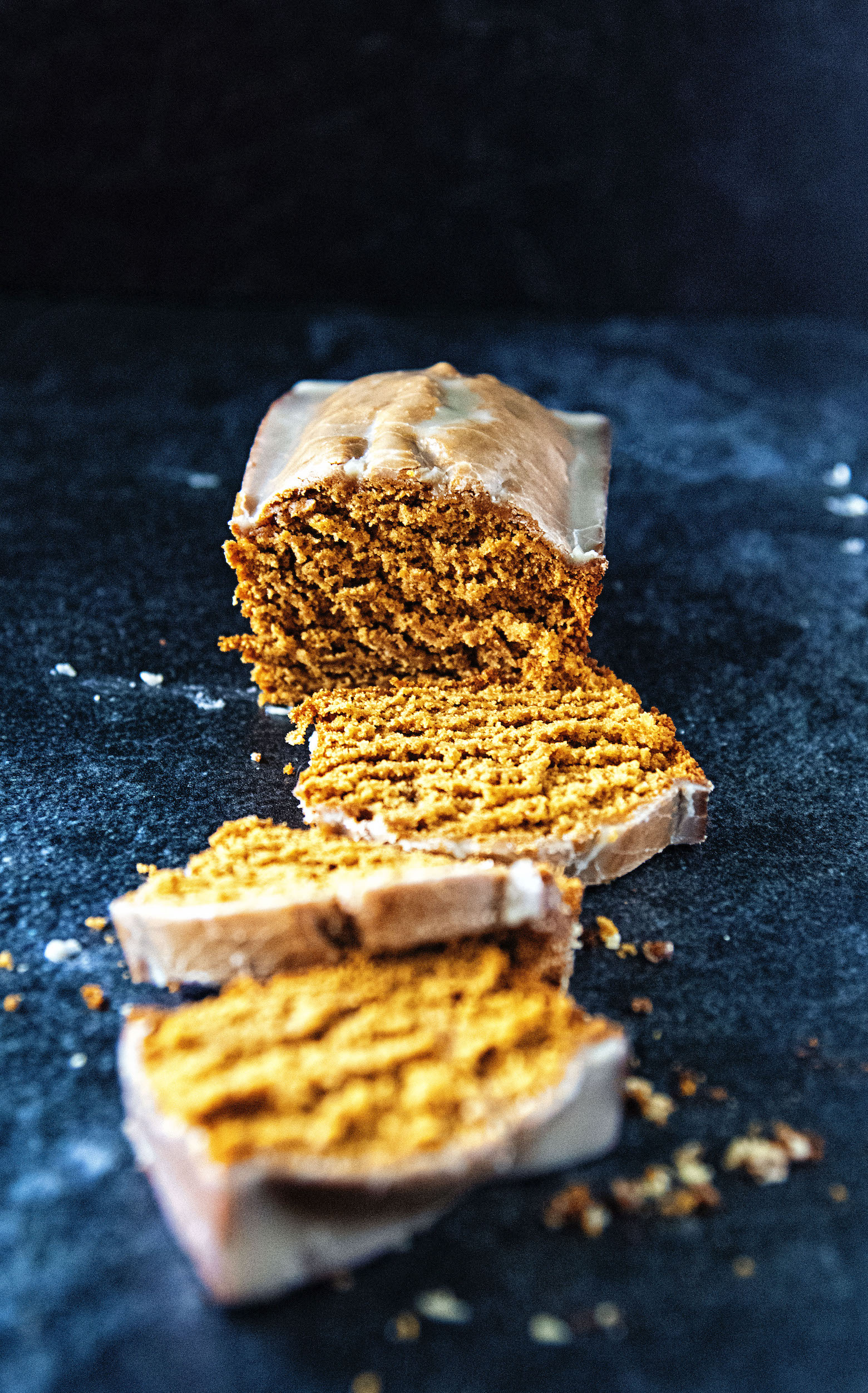 Bourbon Brown Butter Gingerbread Cake