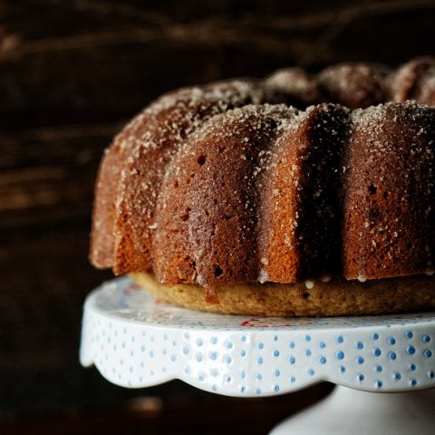 Bourbon Brown Sugar Pound Cake