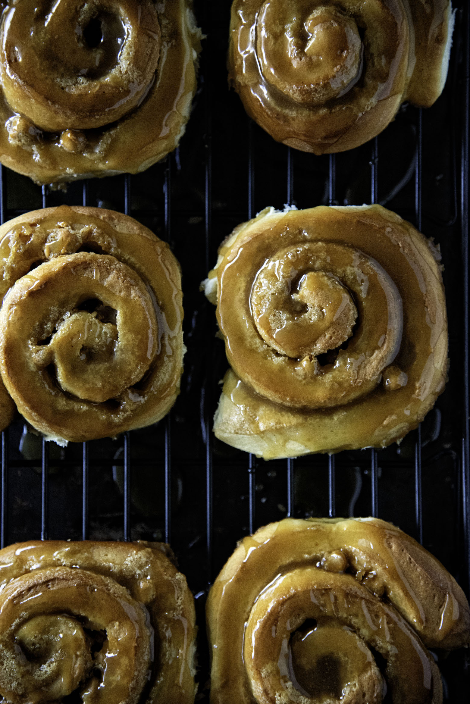 Bourbon Butterscotch Sweet Rolls