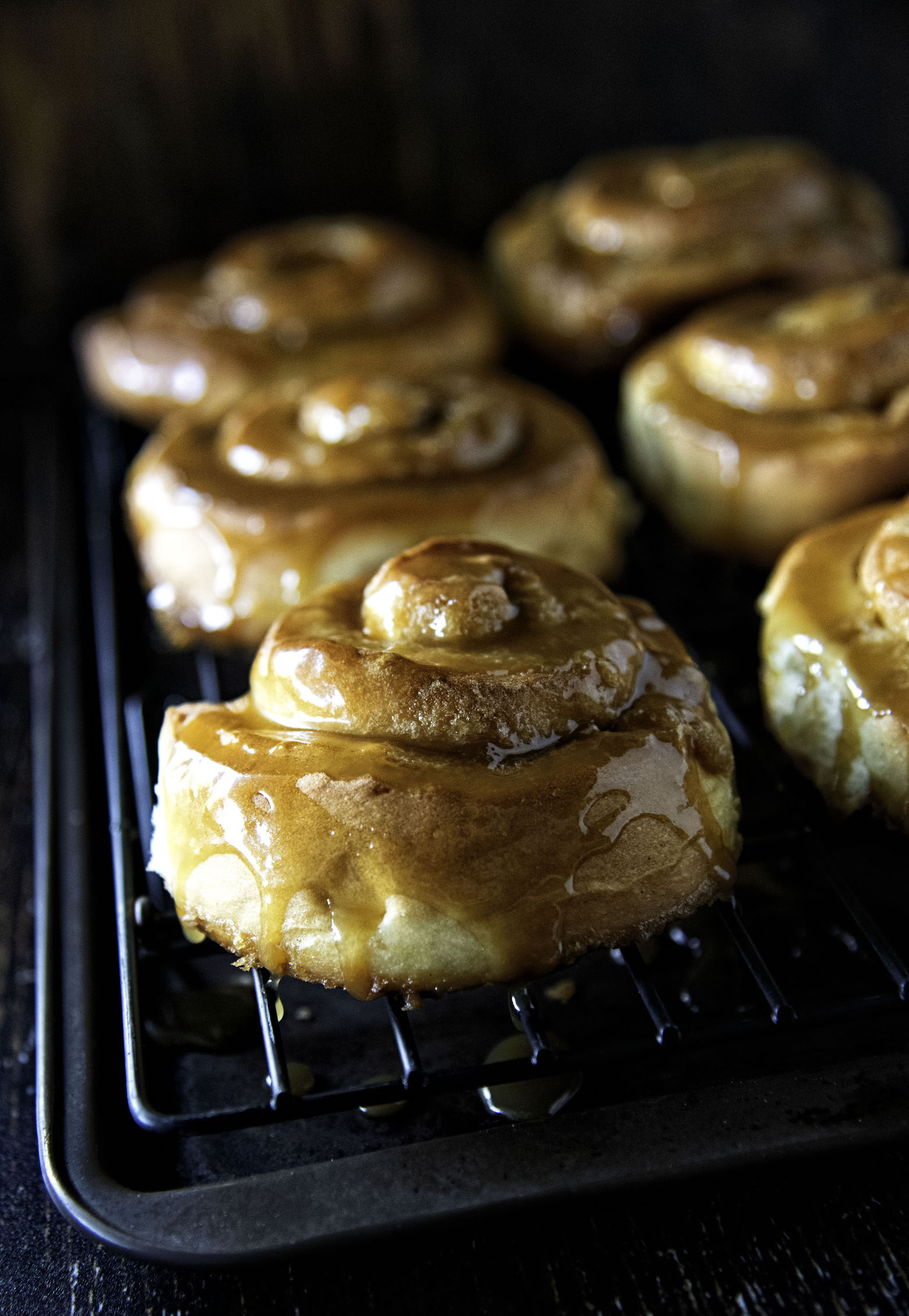 Bourbon Butterscotch Sweet Rolls