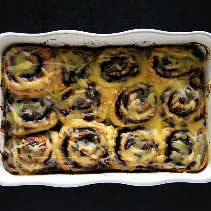 Chocolate Clementine Sweet Rolls