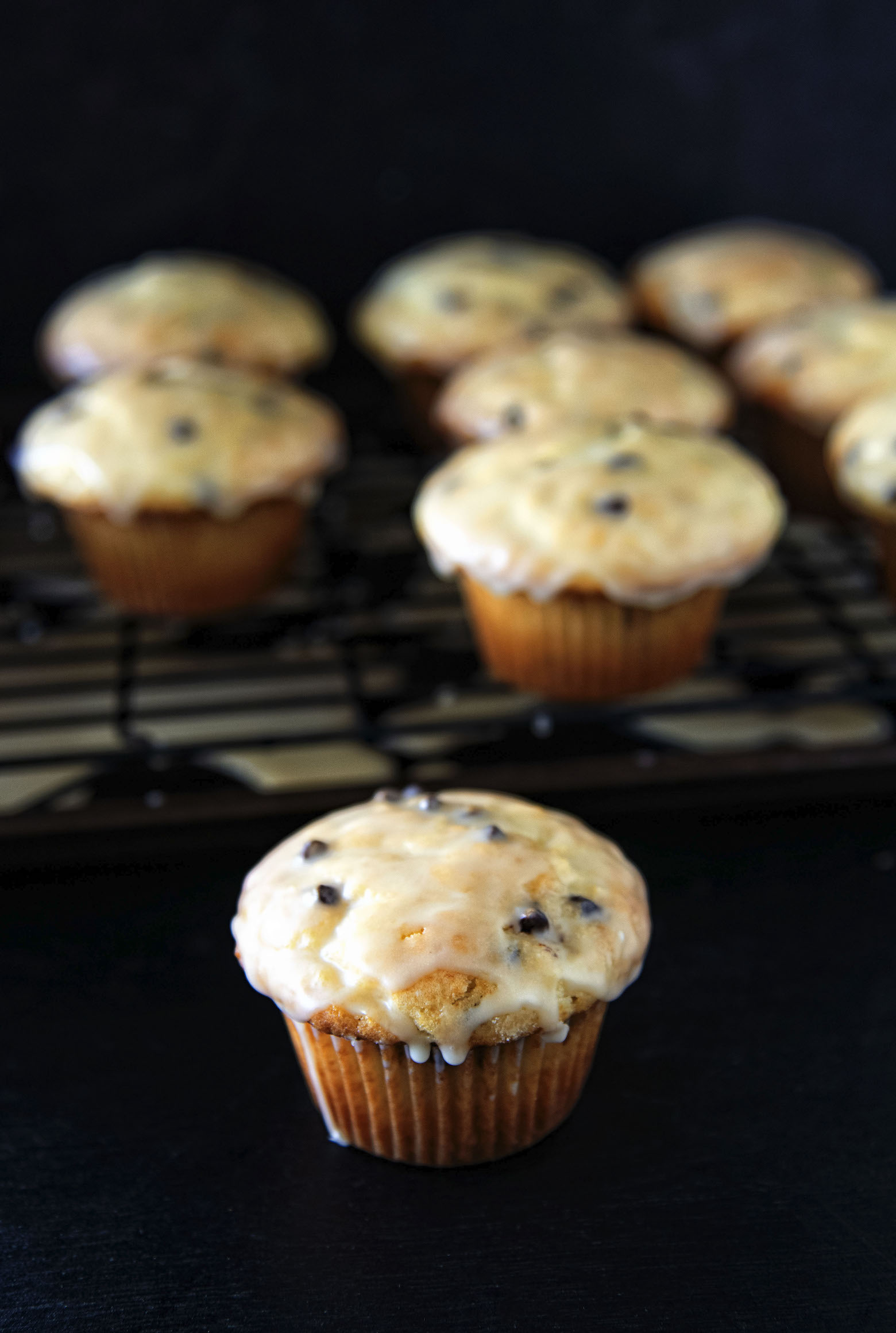 Clementine Chocolate Chip Muffins 