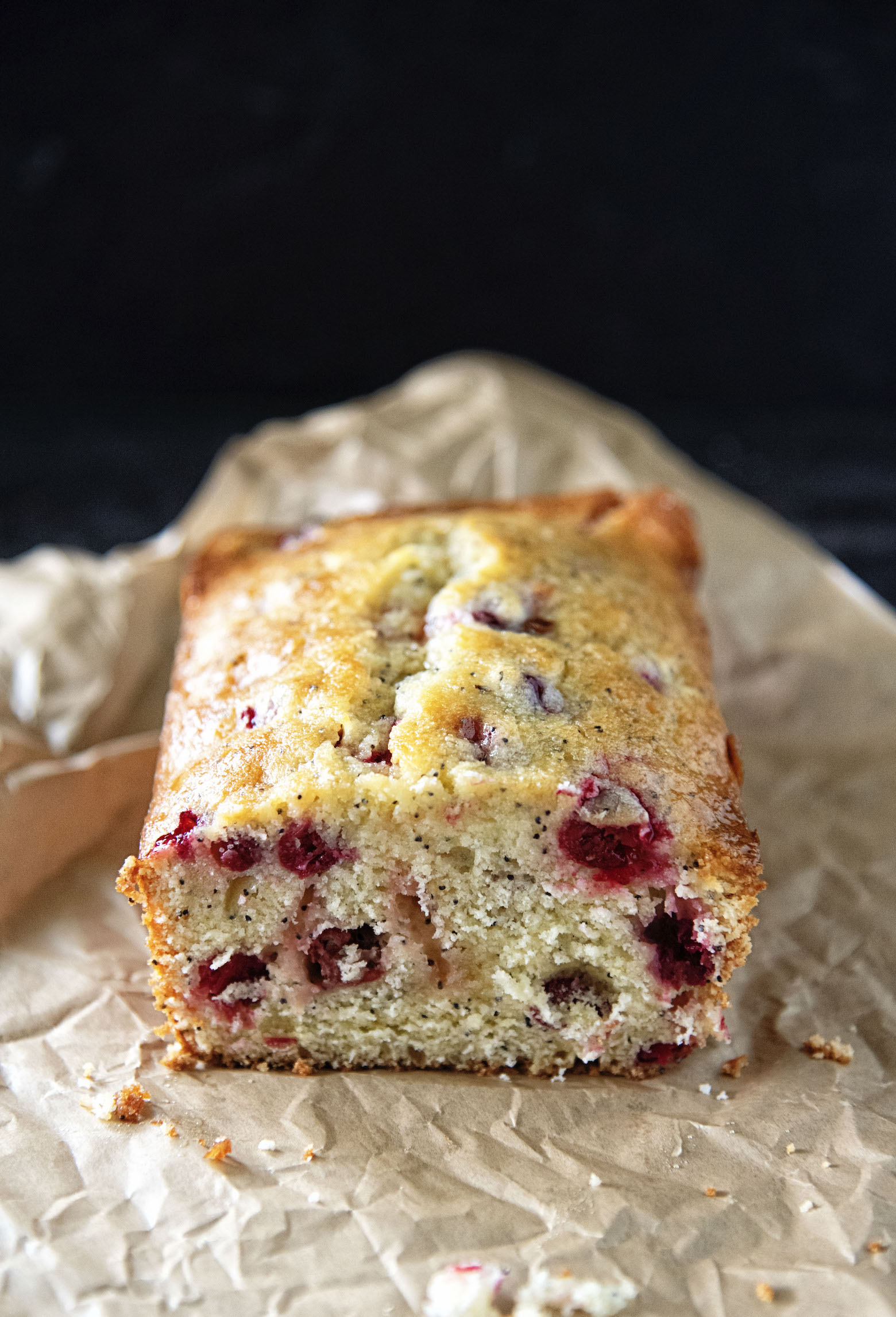 Cranberry Lemon Poppyseed Loaf 