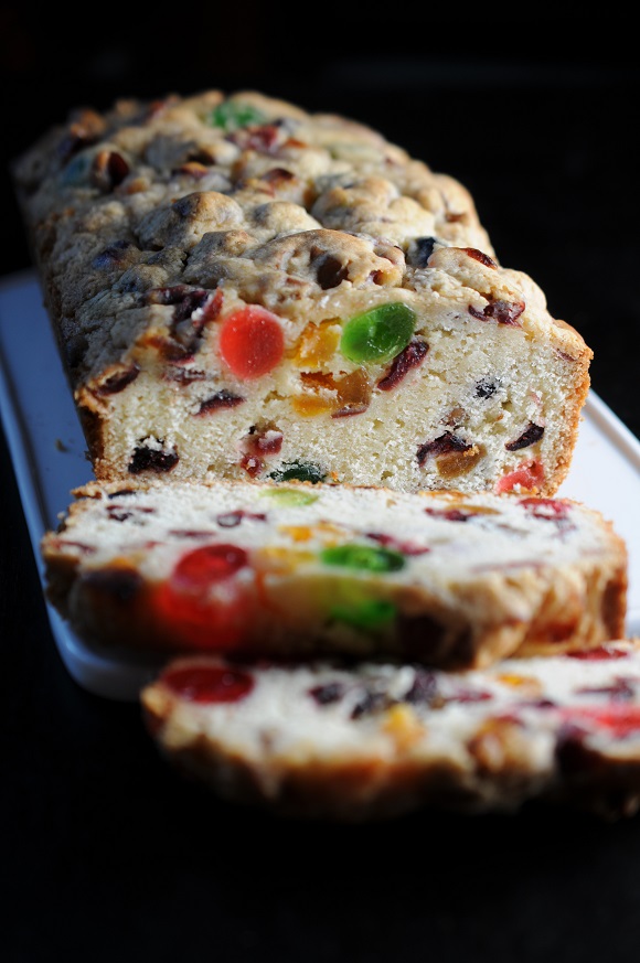 Drunken Orange-Cranberry Fruitcake