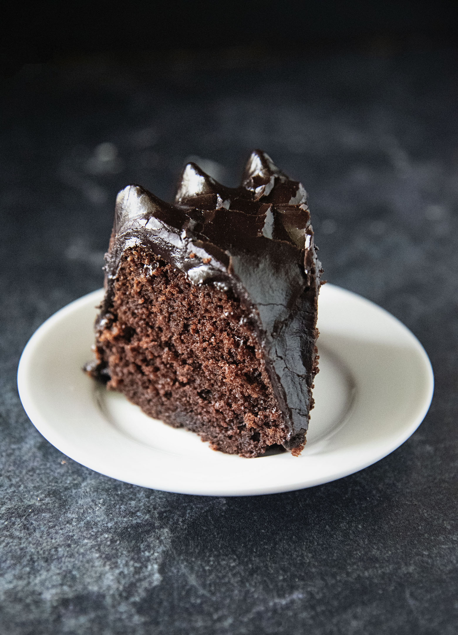 Eggnog Chocolate Fudge Bundt Cake