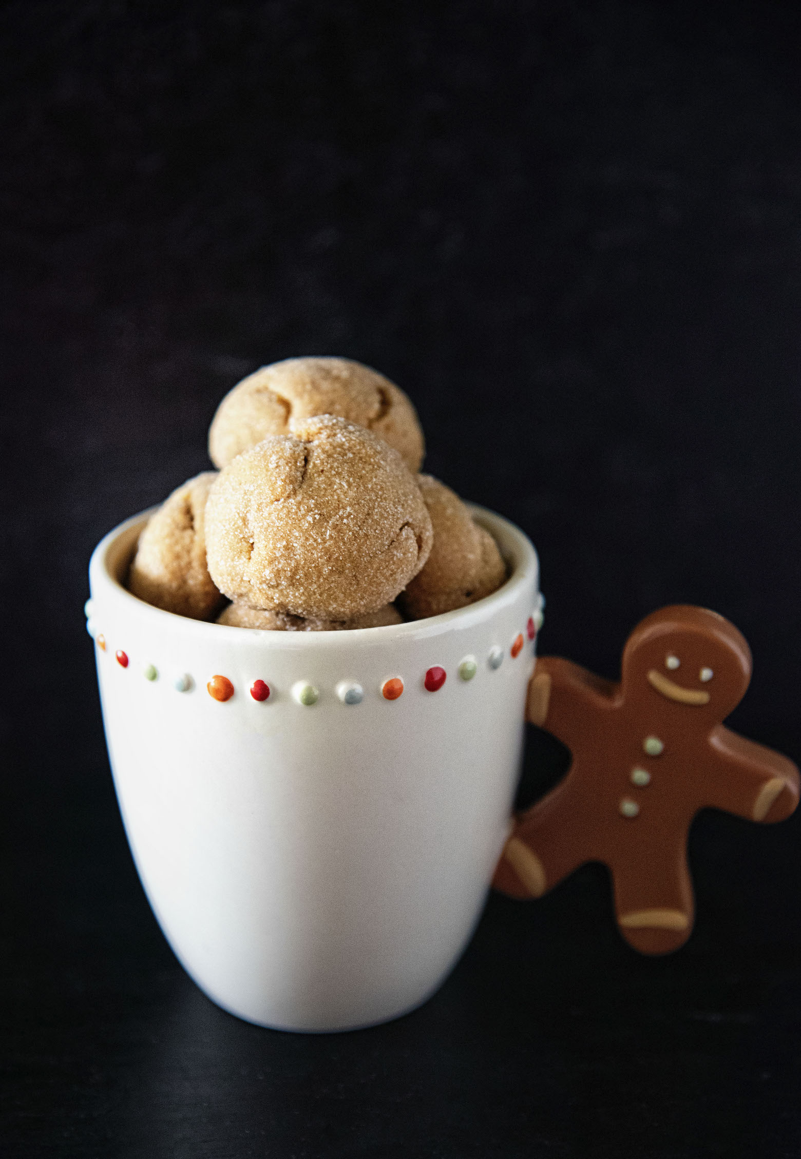 Gingerbread Lemon Cream Cheese Cookies