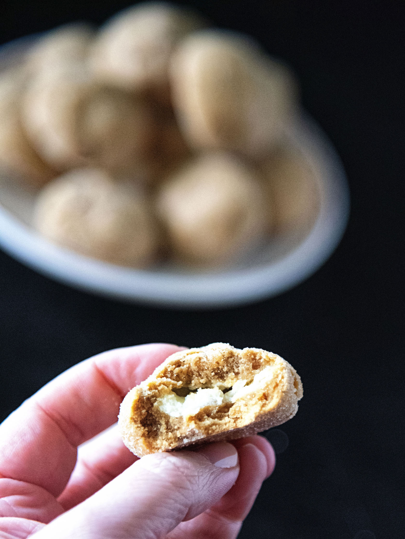 Gingerbread Lemon Cream Cheese Cookies