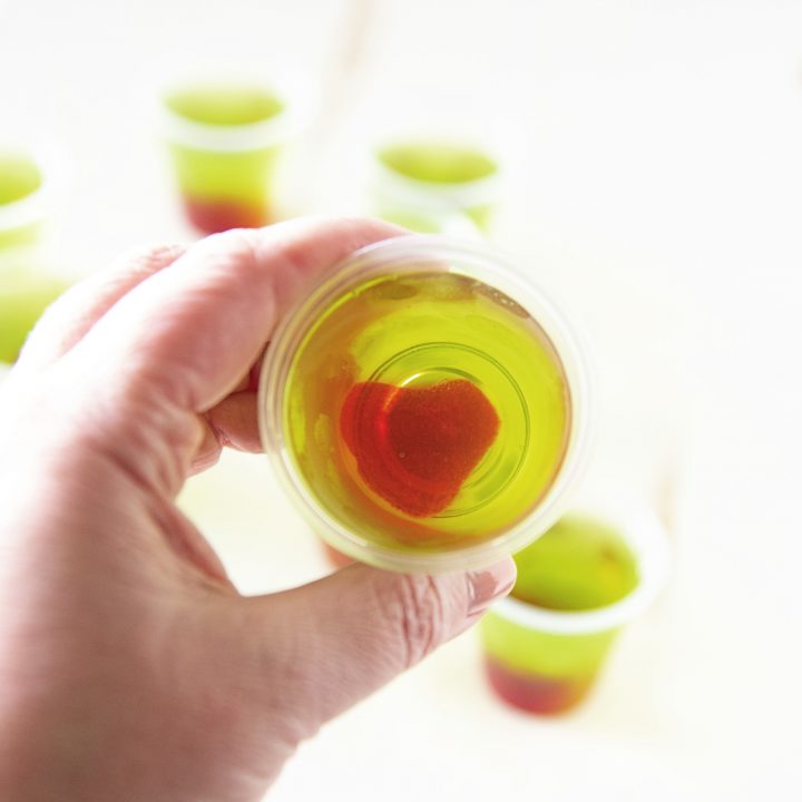 Grinch Jelly Shots