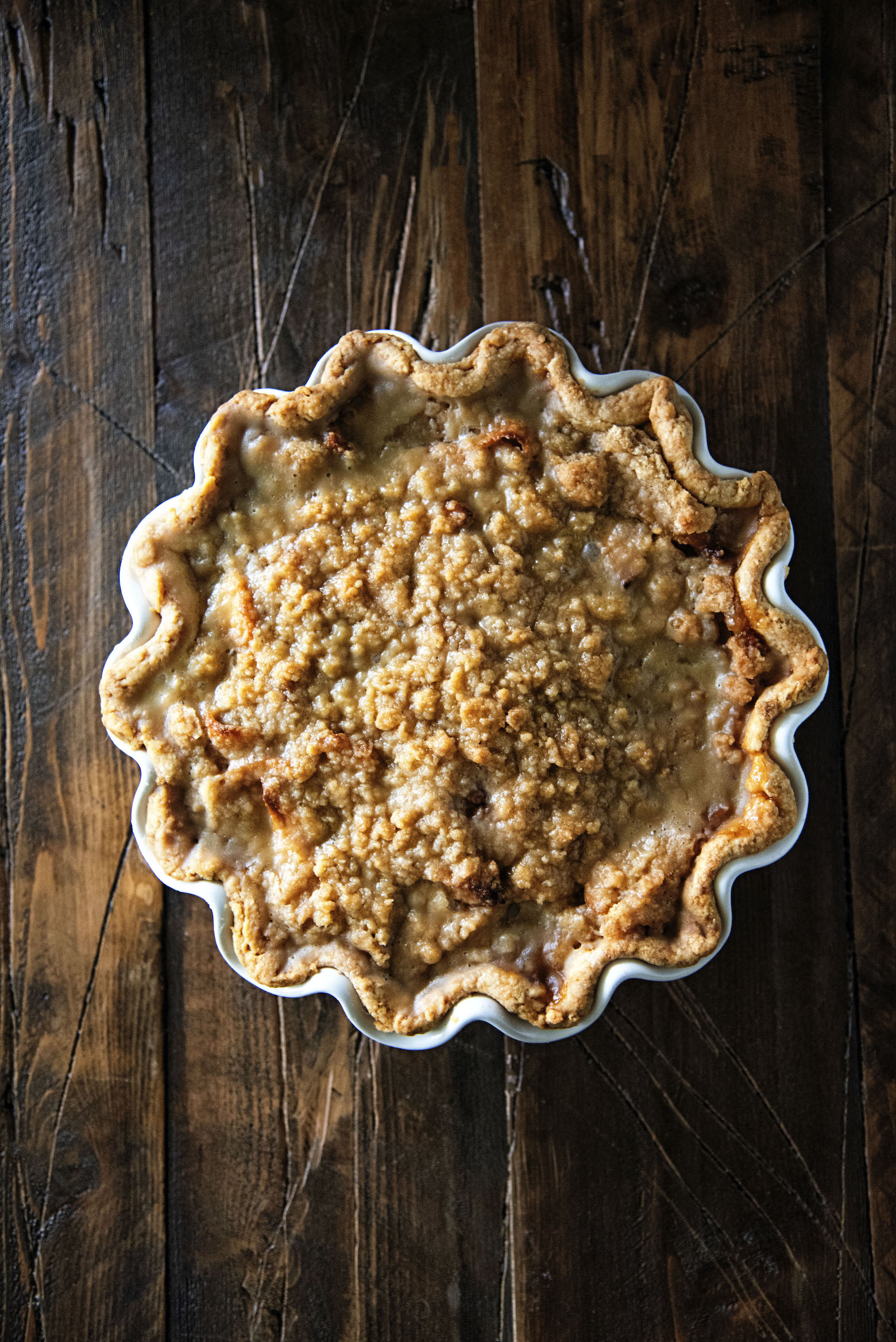 Hot Buttered Rum Apple Pie