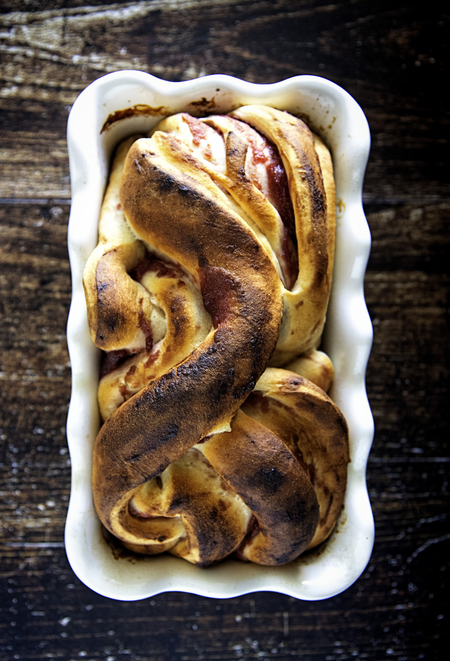 Jellied Cranberry Sauce Bread 