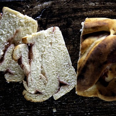 Jellied Cranberry Sauce Bread