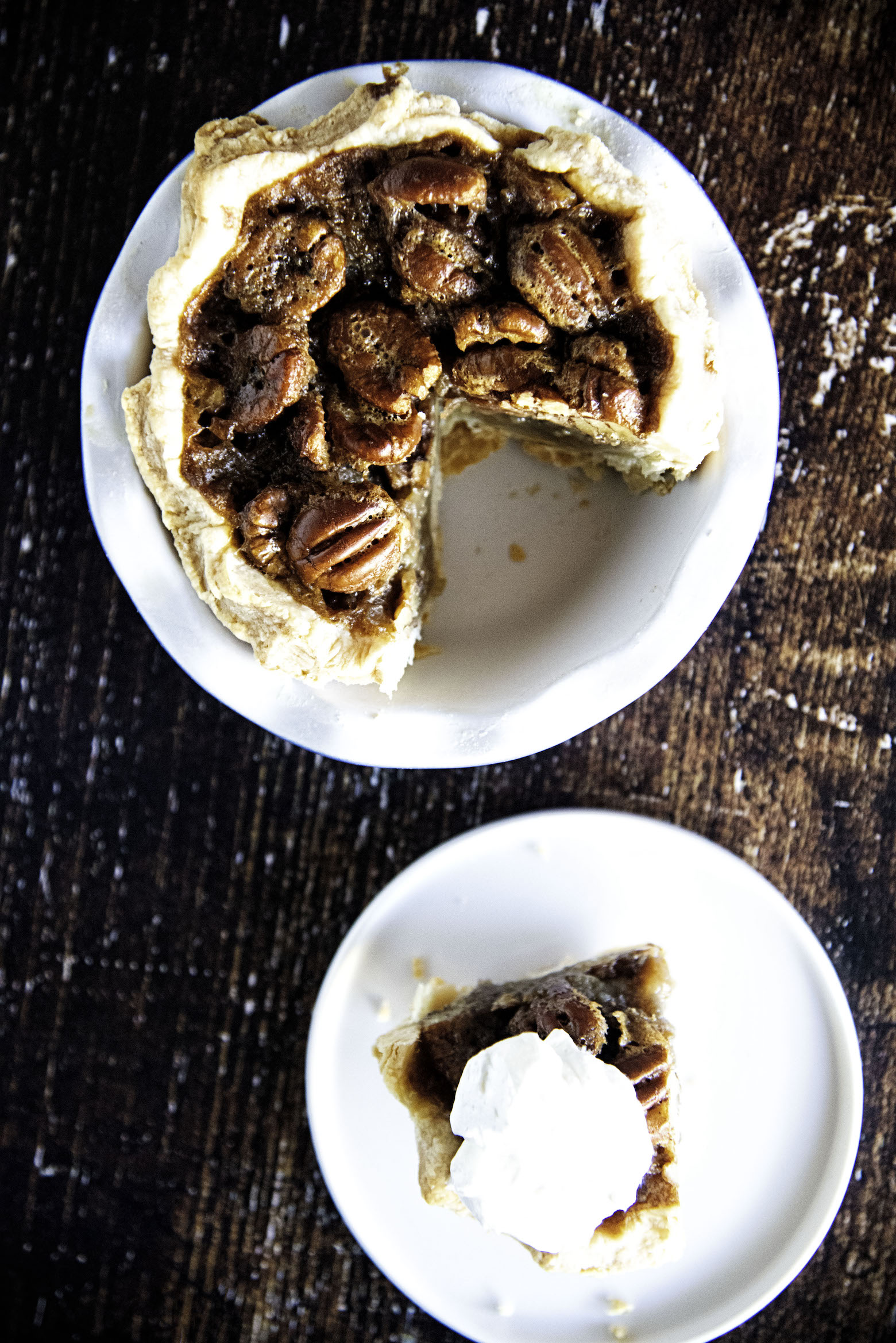 Mini Pecan Bourbon Pies