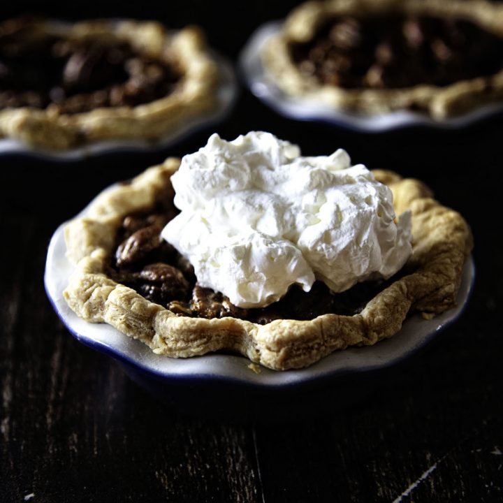 Mini Pecan Bourbon Pies