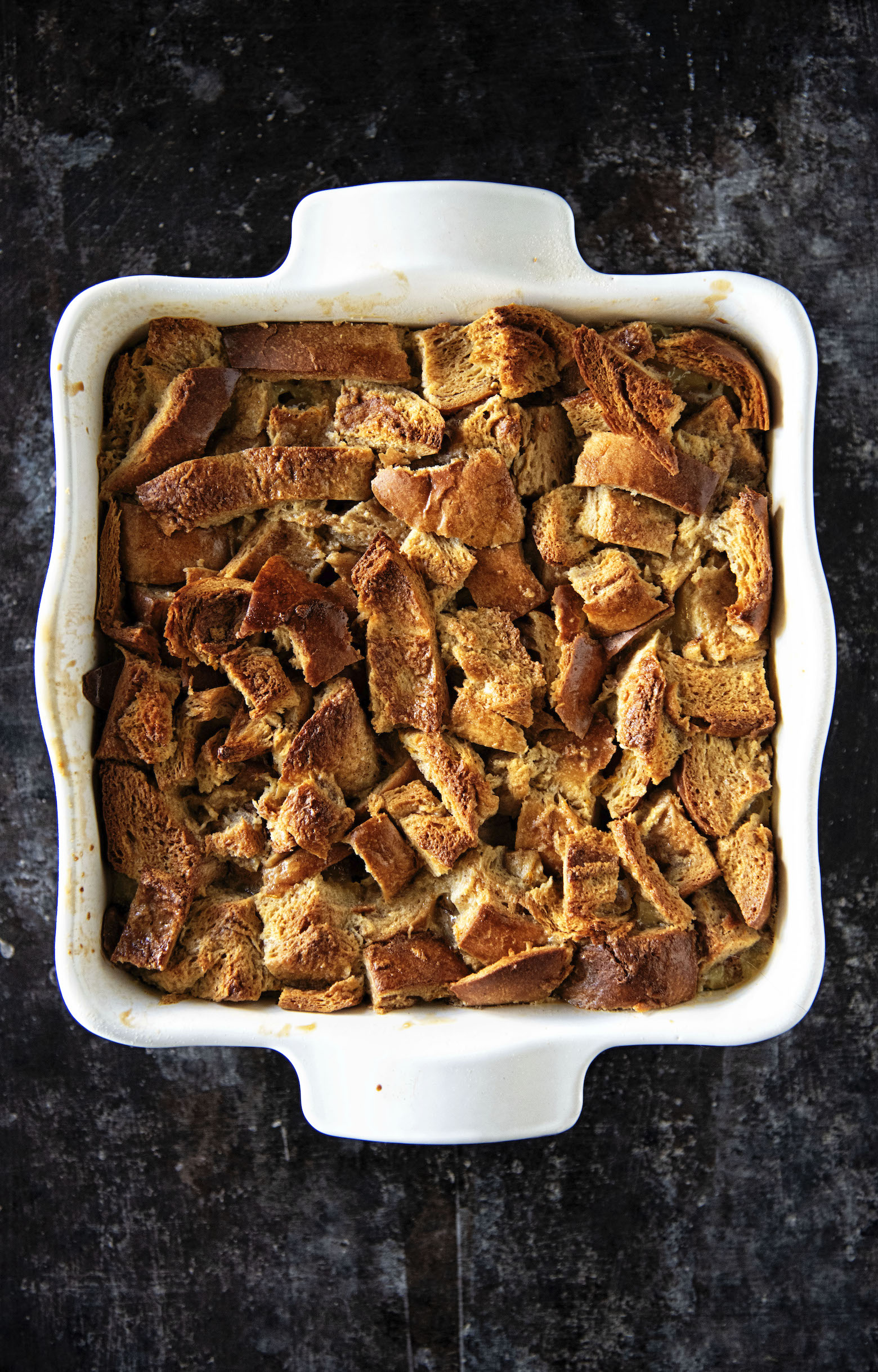 Molasses Spice Orange Bread Pudding