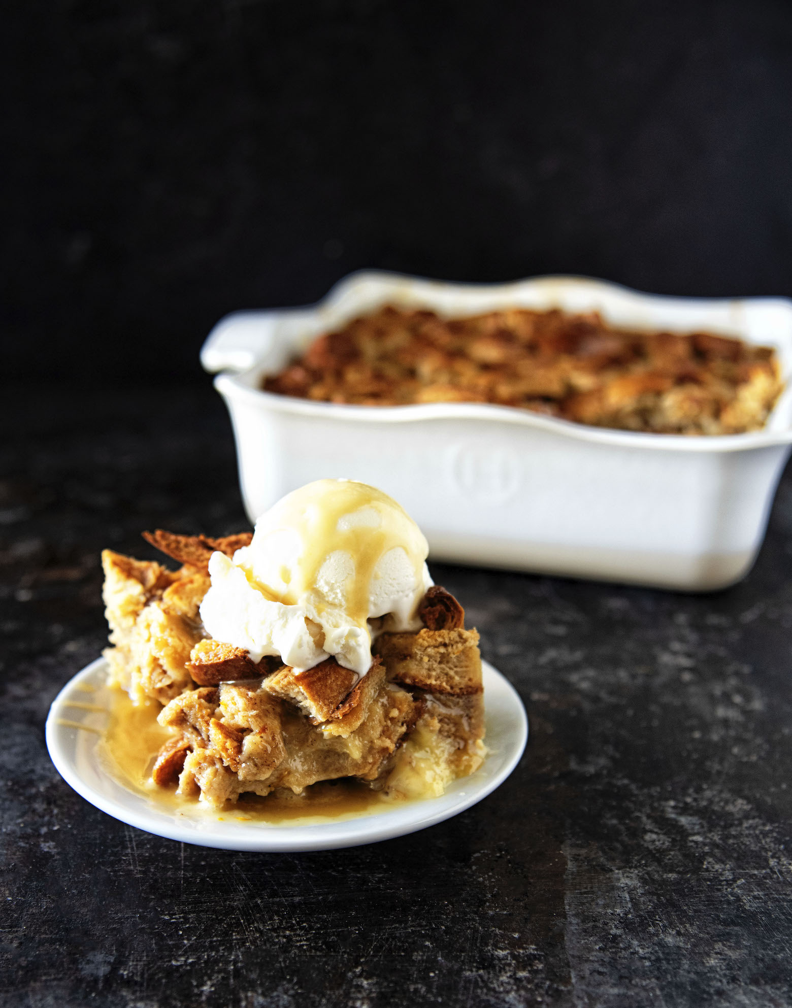 Molasses Spice Orange Bread Pudding