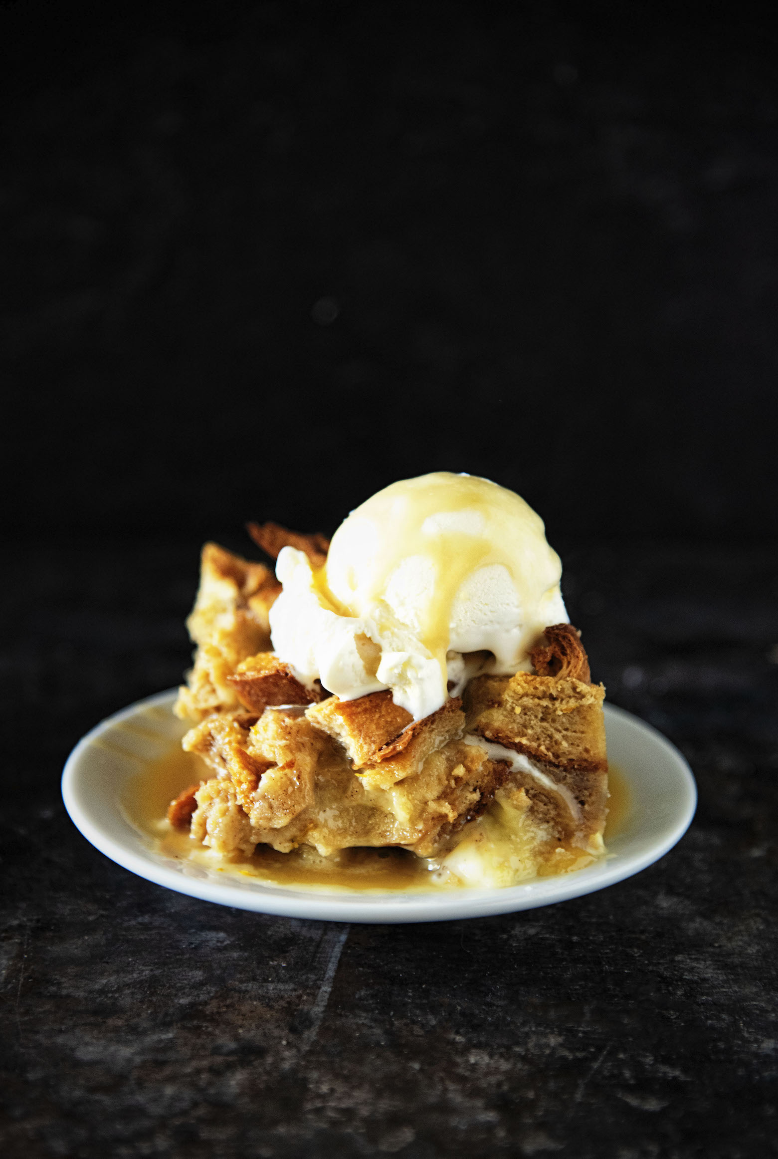 Molasses Spice Orange Bread Pudding