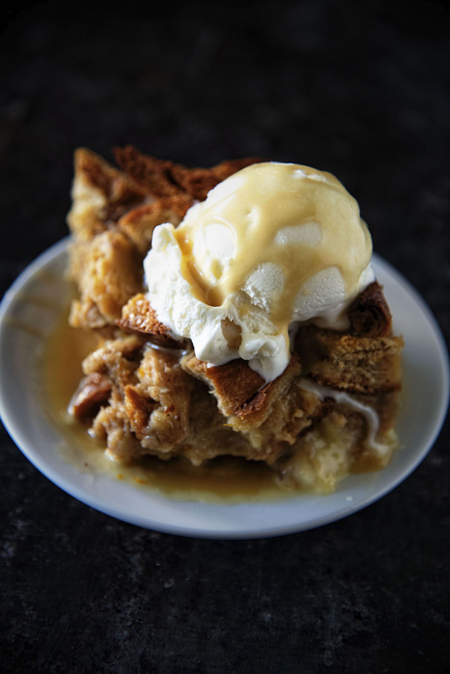 Molasses Spice Orange Bread Pudding