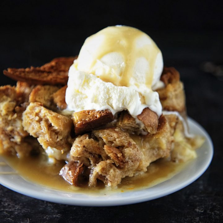 Molasses Spice Orange Bread Pudding