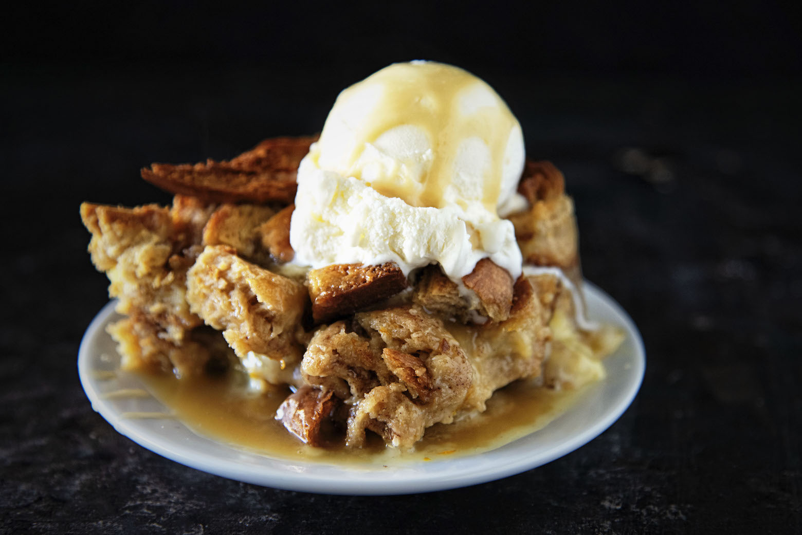 Molasses Spice Orange Bread Pudding