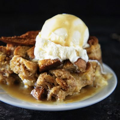 Molasses Spice Orange Bread Pudding