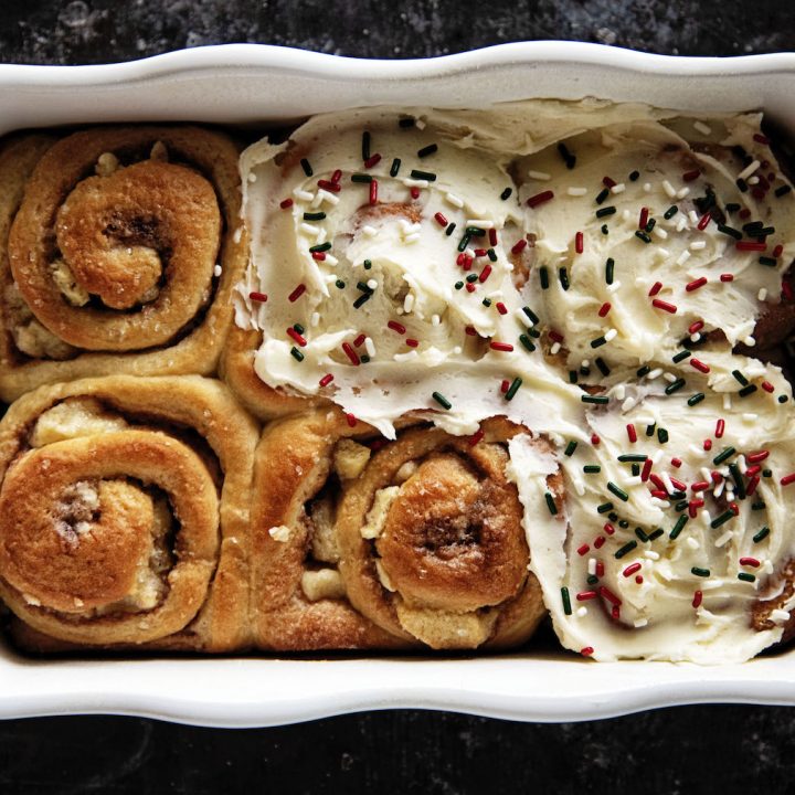 Sugar Cookie Cinnamon Rolls