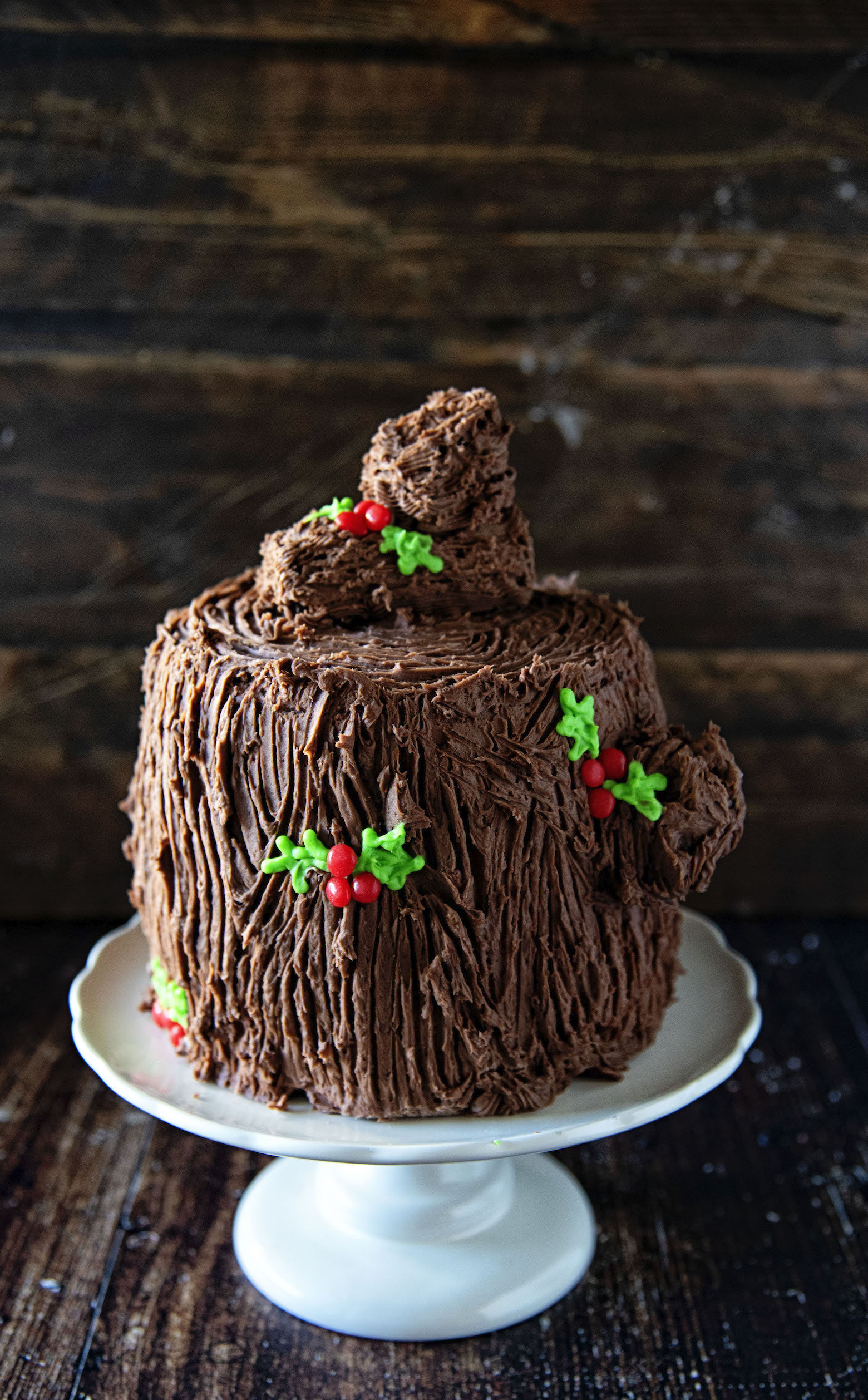 Yule Log Layer Cake