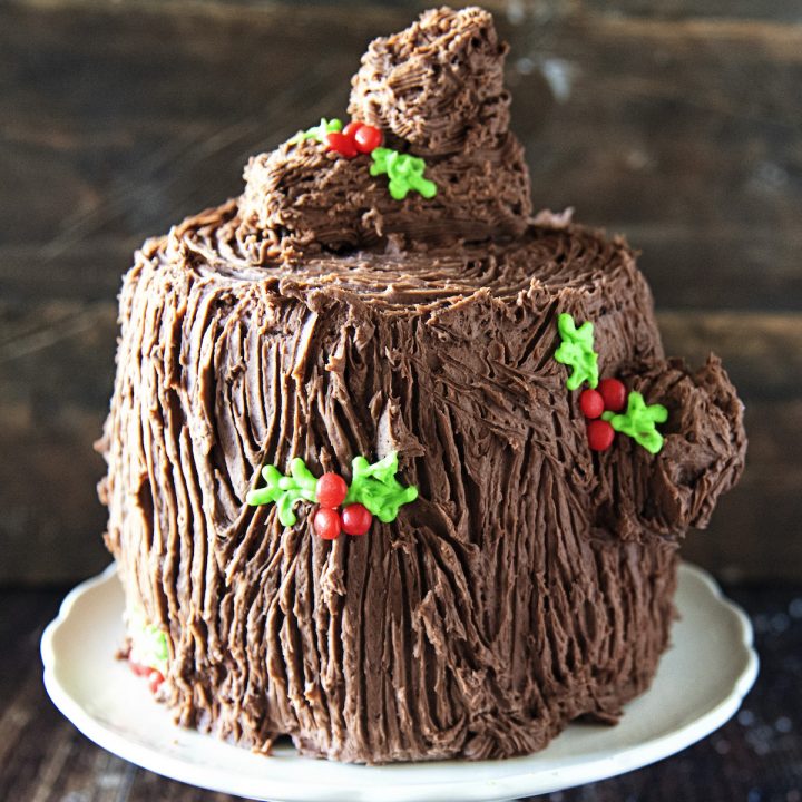 Yule Log Layer Cake