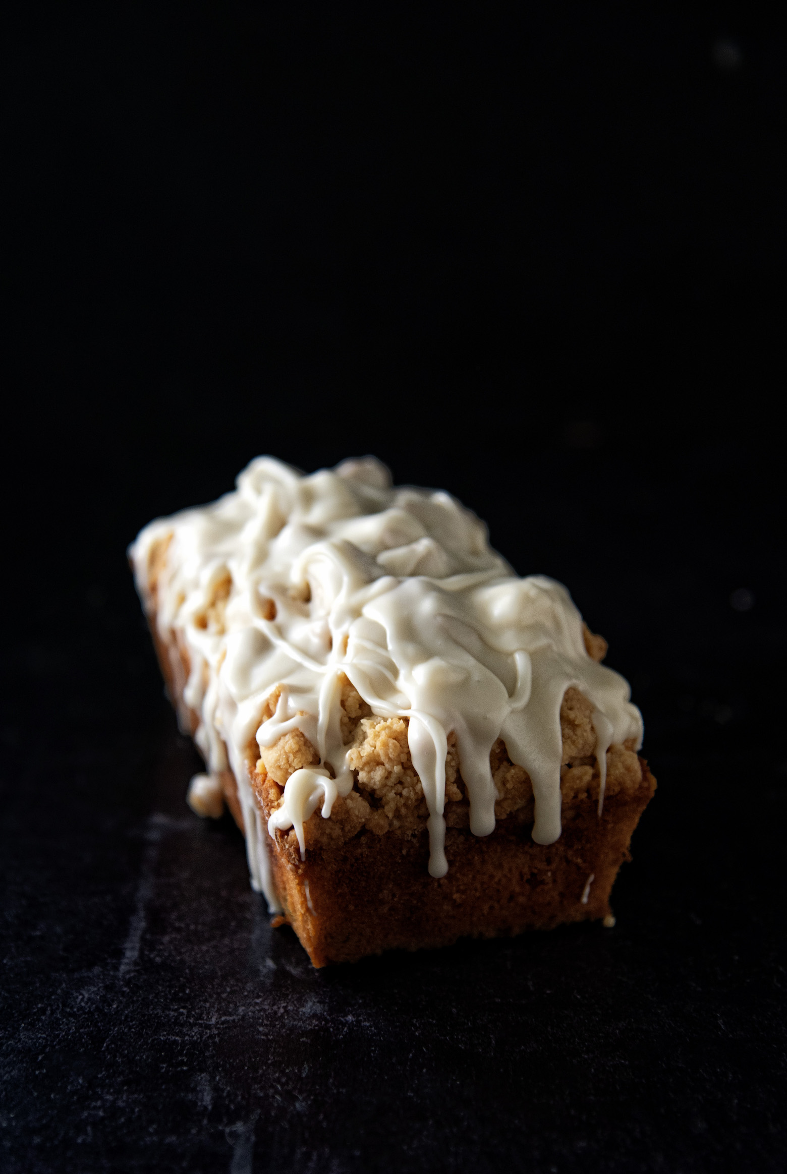 Bourbon Fruitcake Crumb Cake 