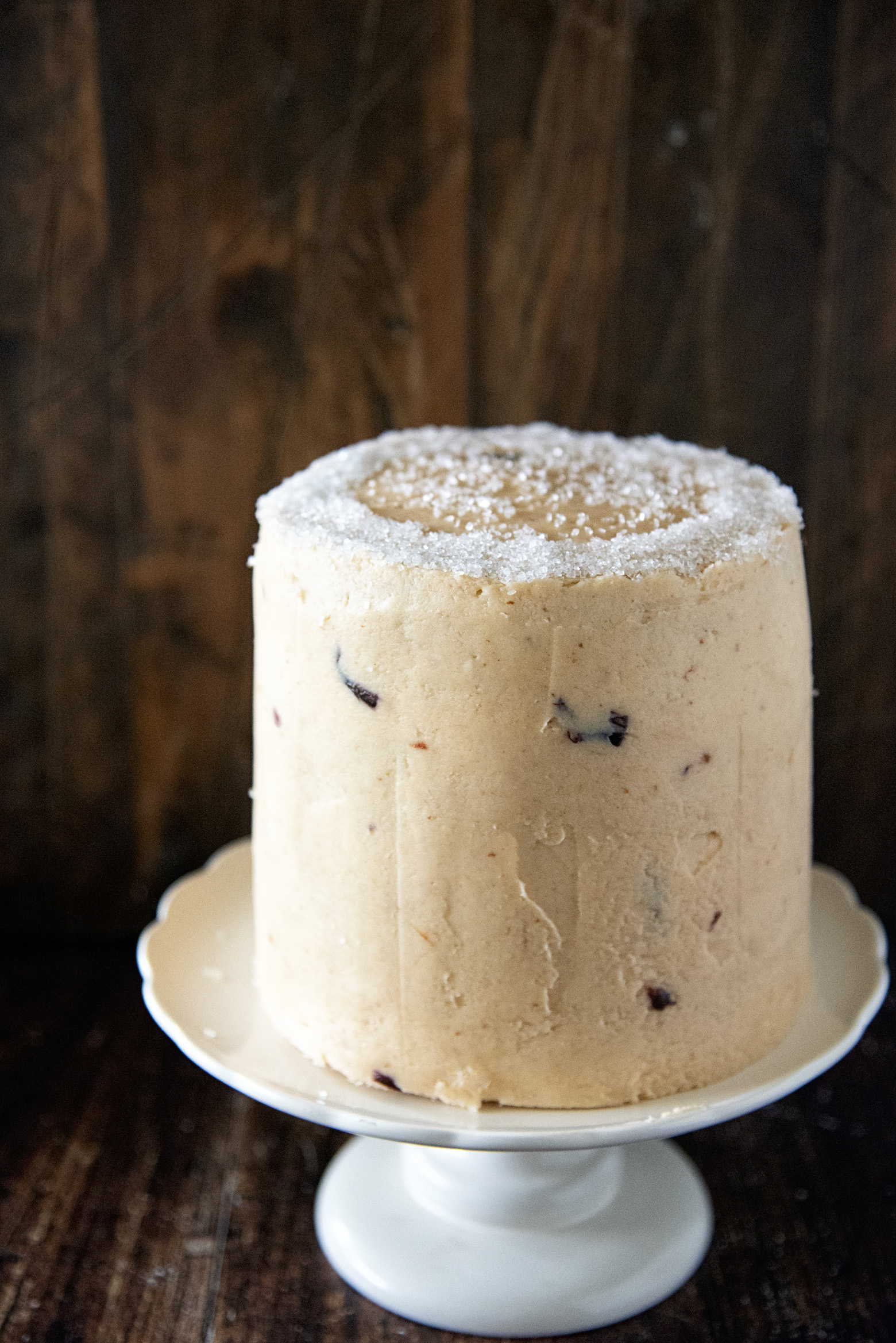 Gingerbread Sugar Plum Layer Cake