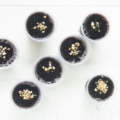 Peanut Butter Grape Jelly Jelly Shots